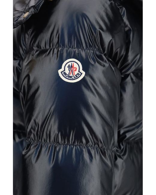 Moncler Black Niveole Short Nylon Down Jacket