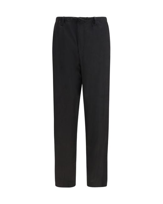 Dries Van Noten Black Penny Pants for men