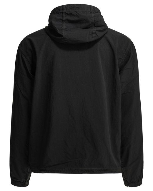 Stussy Black Nylon Jacket for men