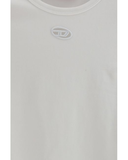 DIESEL White T-Angie-Od T-Shirt