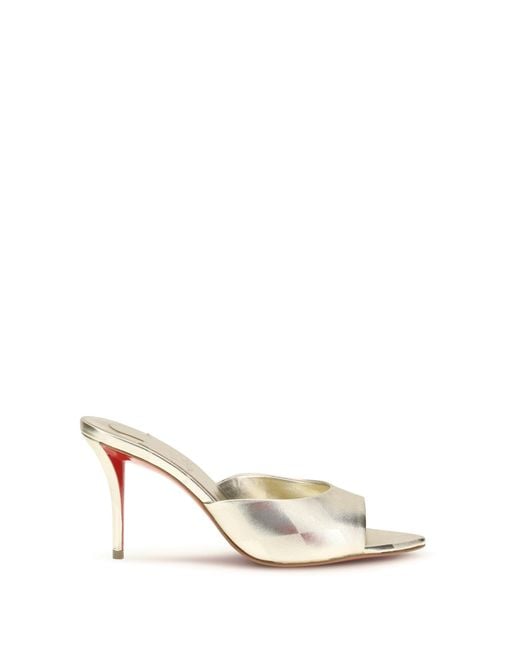 Christian Louboutin White Miss Z Sandals