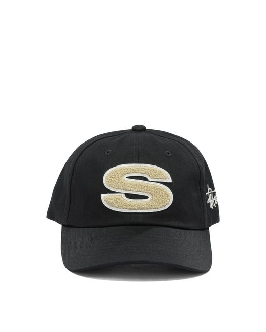 Stussy Black Hats for men