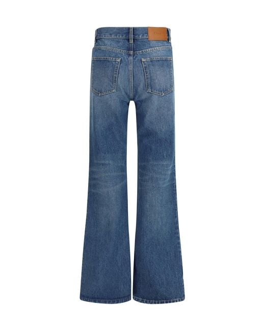 Chloé Blue Chloã Jeans Flared