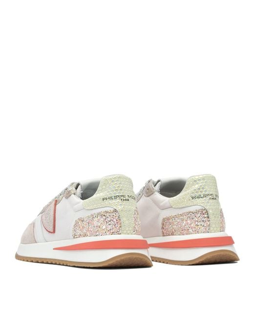 Philippe Model White "Tropez 2.1" Sneakers