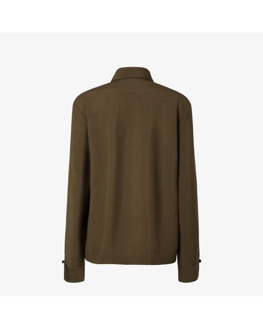 Fendi Green Shirt