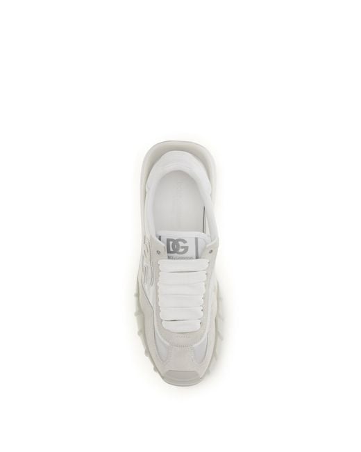 Dolce & Gabbana White Dg Athletic Sneakers for men