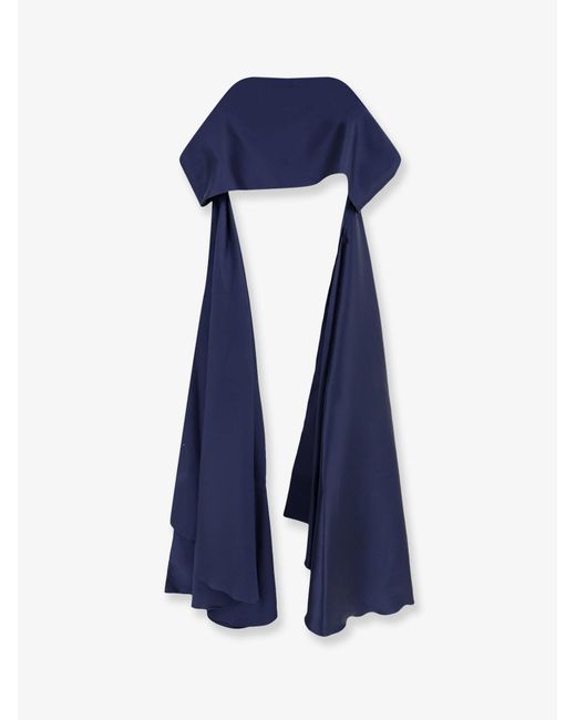 Lavi Blue Satin Stole Beverello