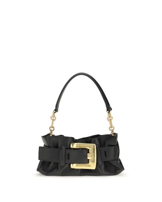 Balmain Black Mini Anthem Bag