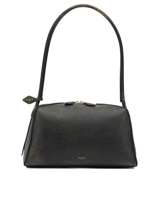 Alaïa Black "Le Bouledogue" Medium Shoulder Bag