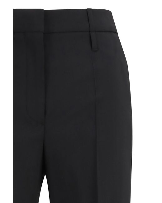 Max Mara Black Flare Pants
