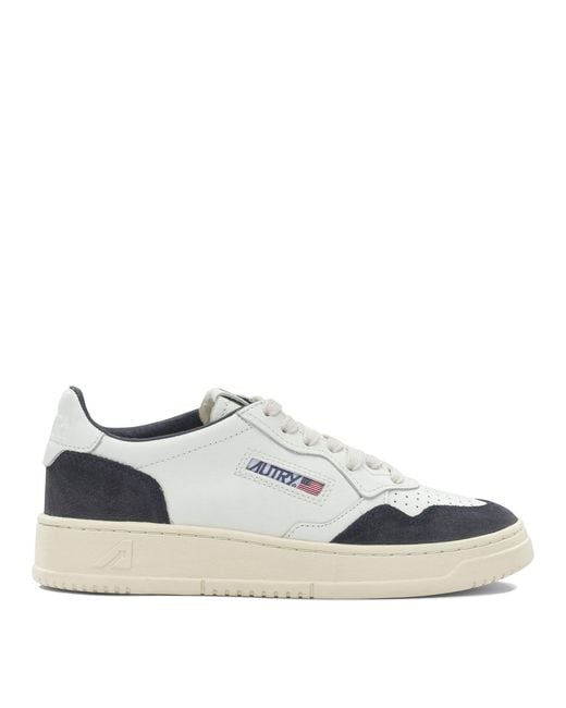 Men's White "Medalist Low" Low Top Trainers