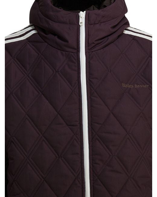 Adidas Originals Purple Recycled Polyester Jacket