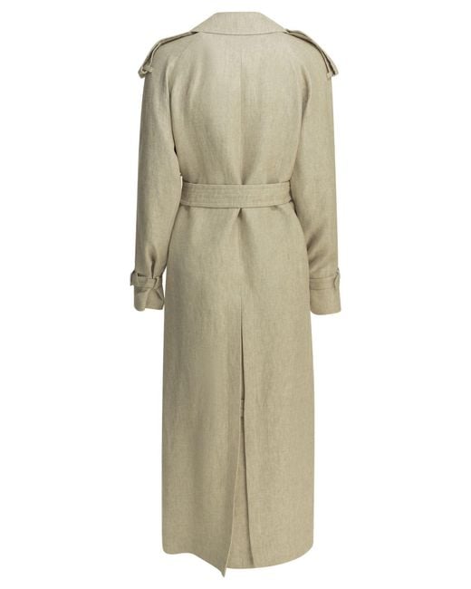 Max Mara Natural Lightweight Pure Linen Jacket