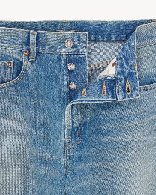 Saint Laurent Blue "Mick Long" Jeans