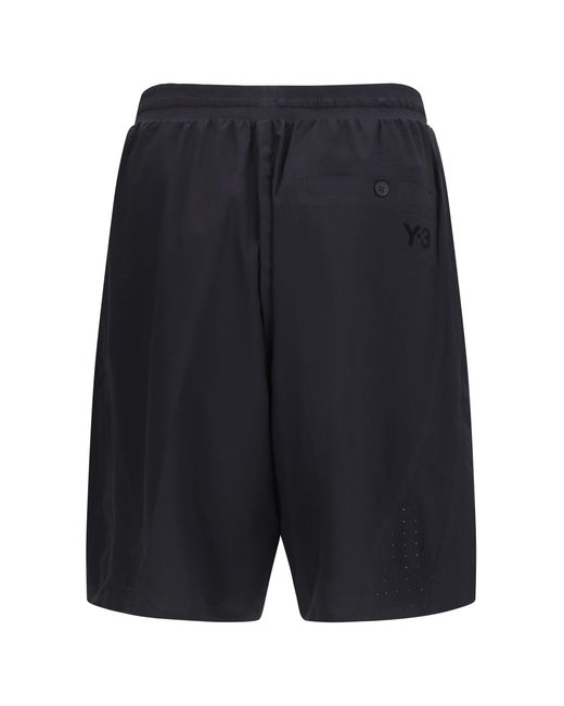 Y-3 Blue M Lt Wov Shorts for men