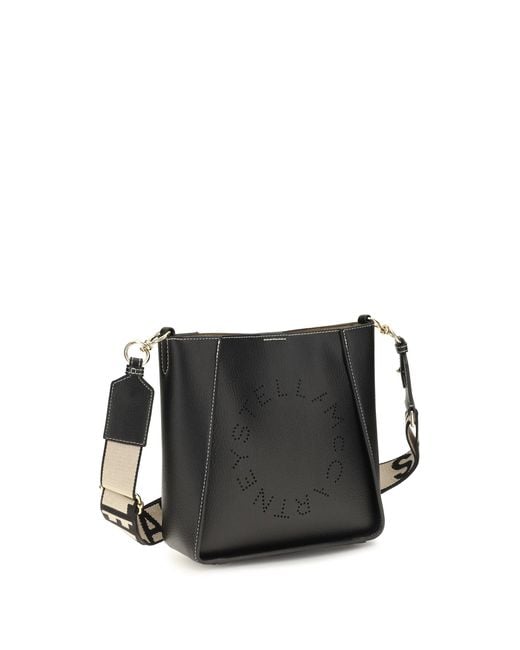 Stella McCartney Black Shoulder Bag Logo