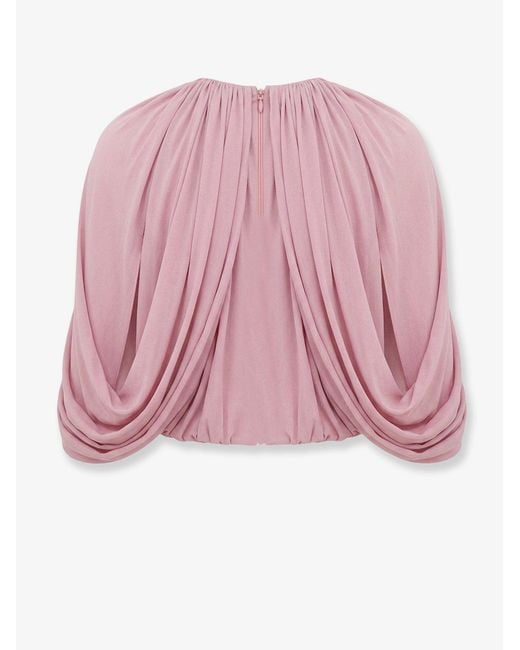Zimmermann Pink Cropped Top Alchemy