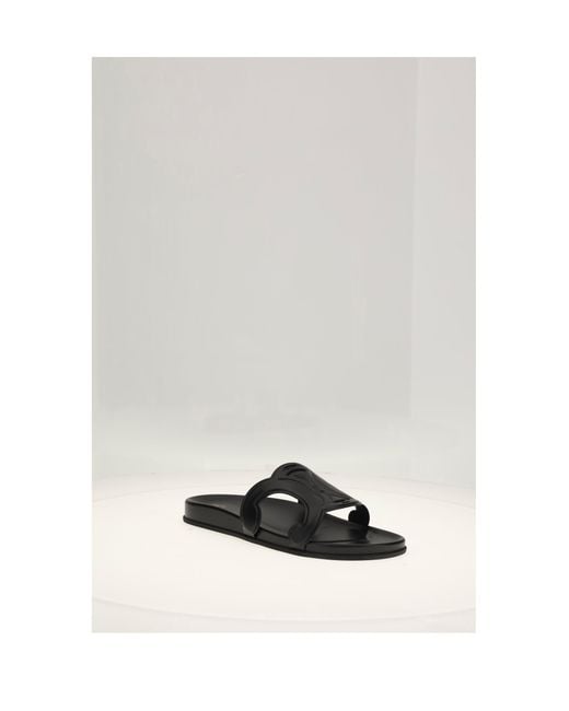 Céline White Slides Triomphe for men