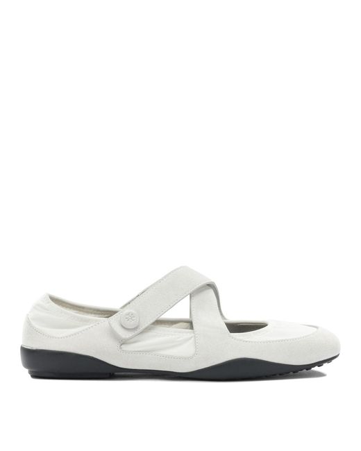 Tory Burch Ballerinas White