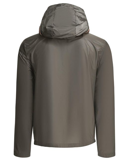 Moncler Gray Grimpeurs Windbreaker Jacket for men