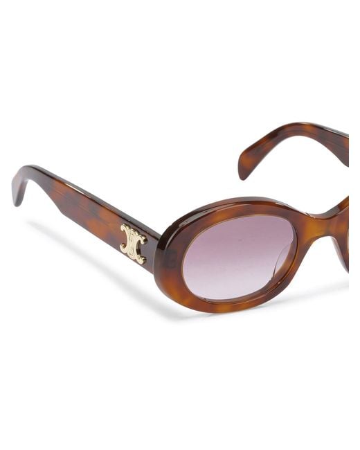 Céline Pink "Triomphe" Sunglasses
