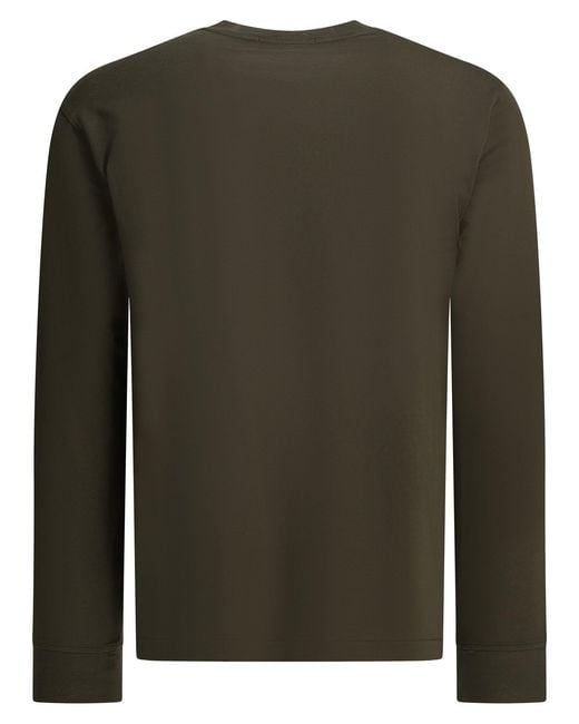 Stone Island Green Crewneck T-Shirt for men