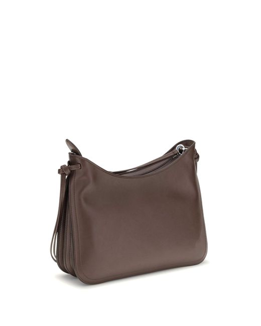 Phoebe Philo Brown Gig Shoulder Bag Small