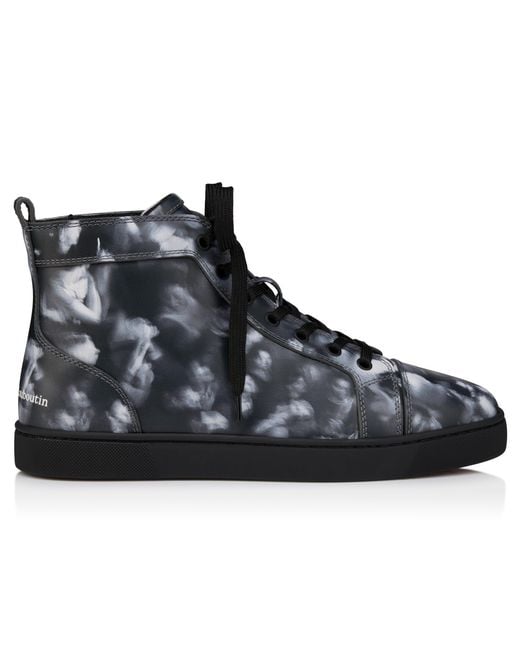 Christian Louboutin Black Louis Canopee Sneakers for men