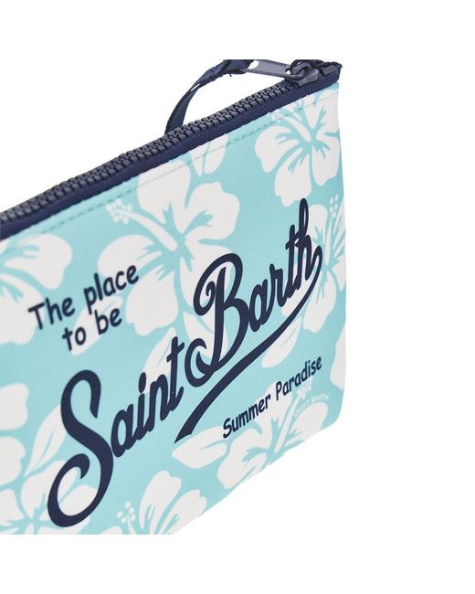Mc2 Saint Barth Blue 'Aline' Neoprene Pouch for men