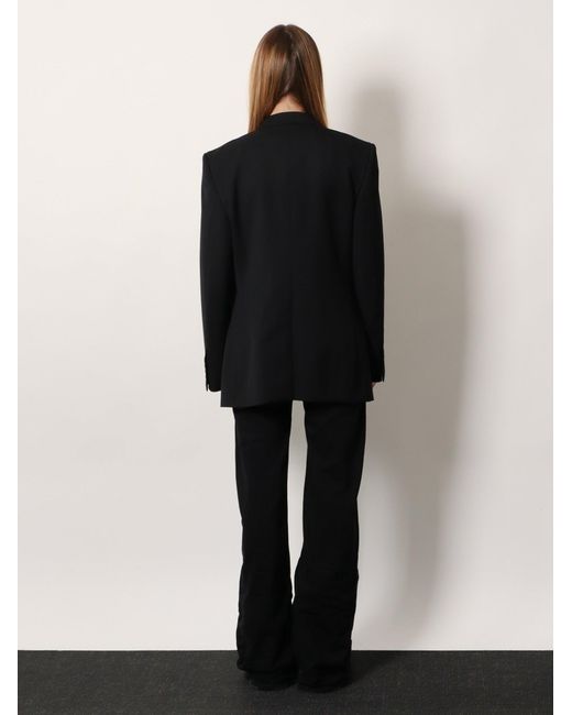 Balenciaga Blue Tailored Standard Blazer