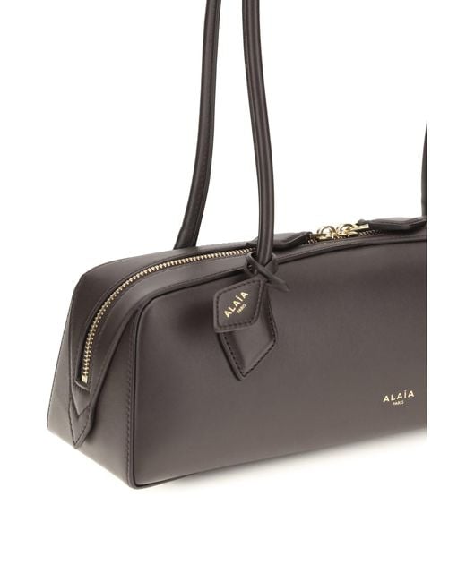Alaïa White Alaïa Small Le Teckel Shoulder Bag