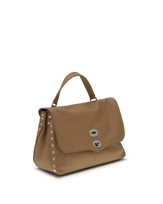 Zanellato Natural Shoulder Bag Postina Daily