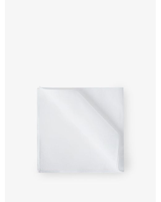 Brunello Cucinelli White Cotton Pocket for men