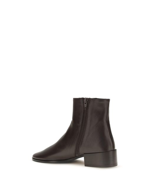 Dear Frances White River Leather Ankle Boots Espresso