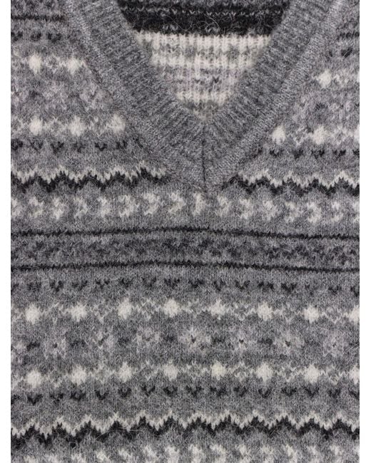 DUNST Gray Crafted Vest