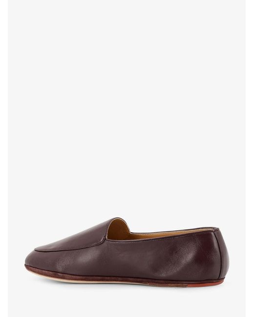 Loro Piana Brown Anton Walk Leather Loafers