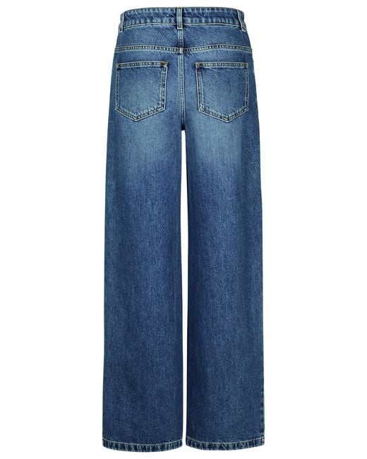 Moschino Blue Cotton Jeans