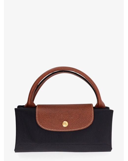 Longchamp Blue Le Pliage Nylon Handbag