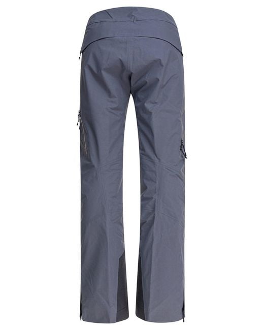 Arc'teryx Blue "Fissile Insulated" Pants for men
