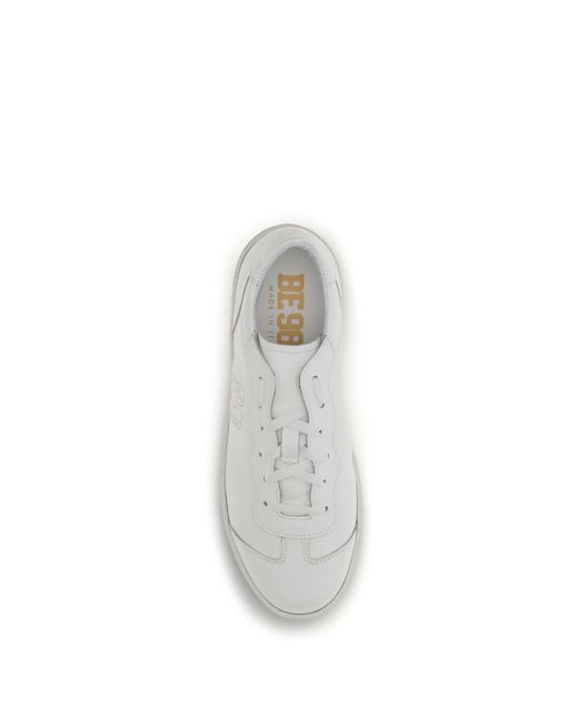 Be980 White Sneakers Harvard 5