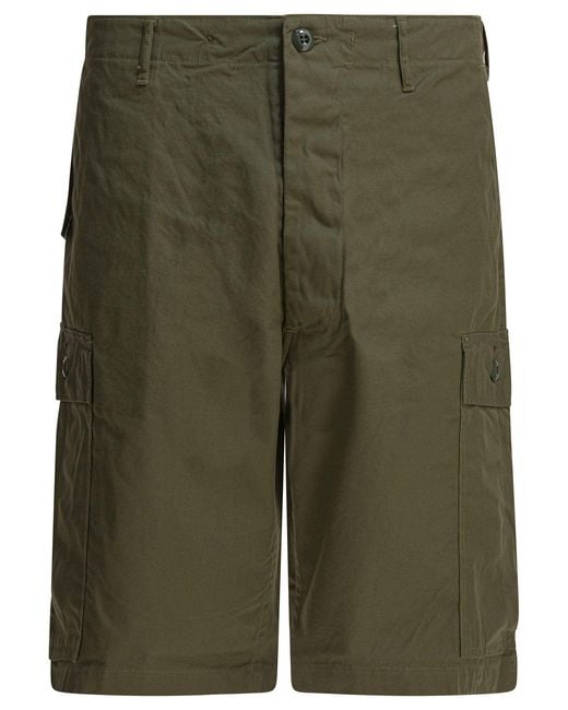 Buzz Rickson's Green Combat Shorts