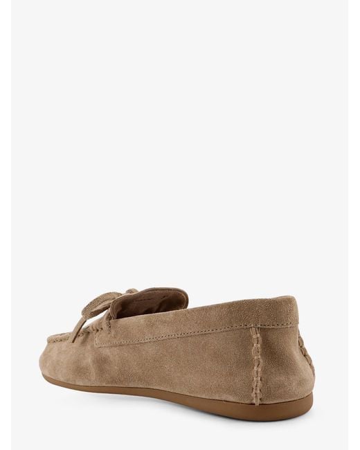 Miu Miu Brown Suede Loafers