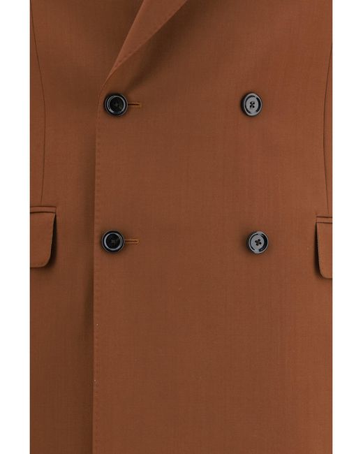 Lardini Brown Iconic Cotton Suit 430 for men