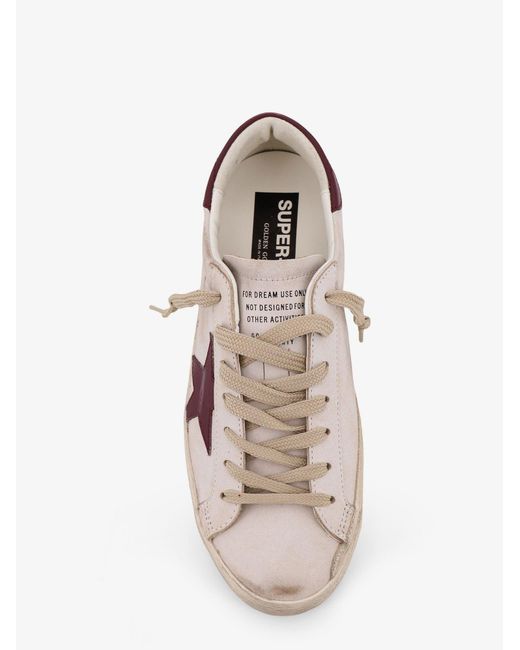 Golden Goose Deluxe Brand Pink Sneakers Pelle for men