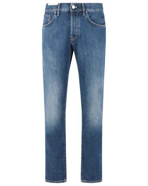 Pt05 Blue 'Breakbeat' Denim Jeans for men