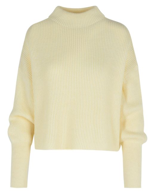 Closed Yellow Alpaca Blend Sweater Ivory