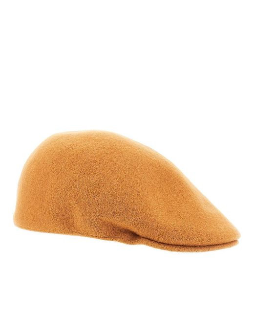 Kangol Orange Seamless 507 Wool Cap for men