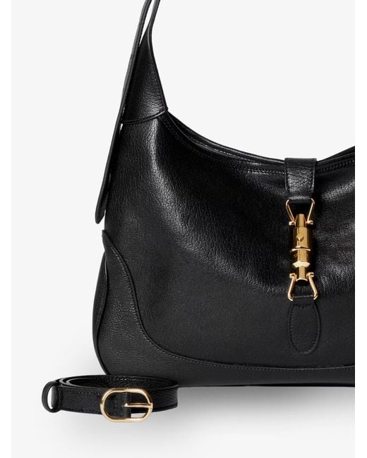 Gucci Black Jackie 1961 Medium Shoulder Bag