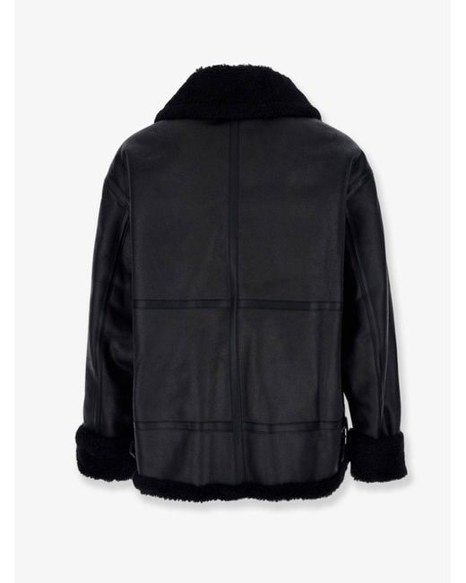DUNST Black Eco-Shearling Jacket