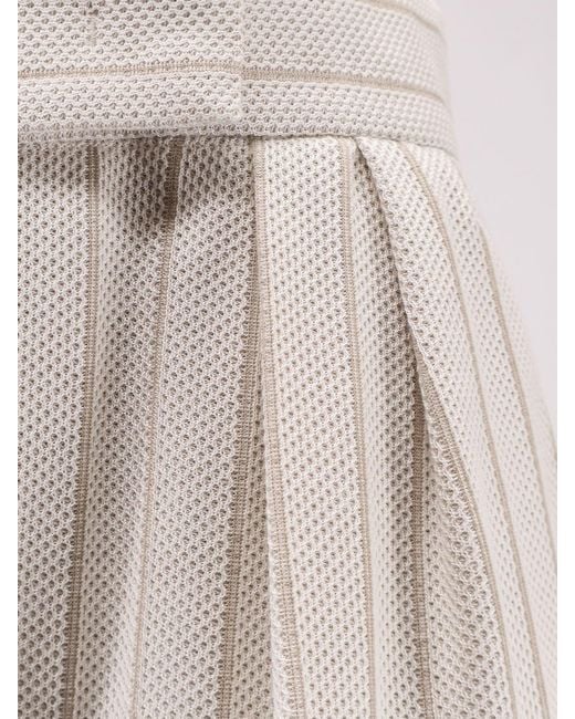 Max Mara White Mxmosso Cotton Trousers